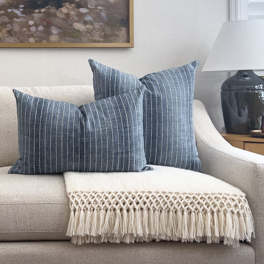Ombre Striped Pillow