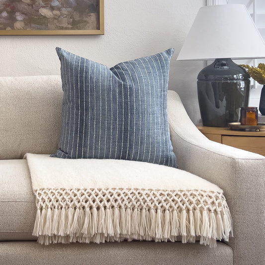 Ombre Striped Pillow